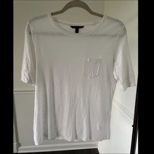 White Banana Republic top, XS